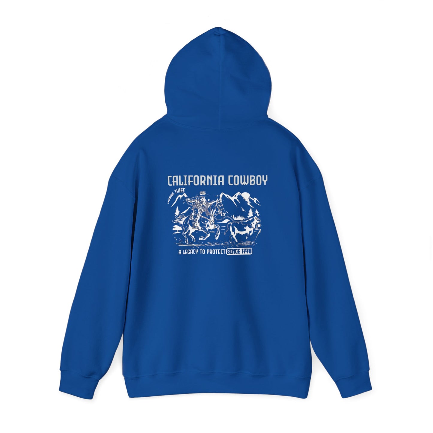 California Vaquero, A Legacy to Protect Since 1770, Pacific Crest Trail (Dark Hoodie)