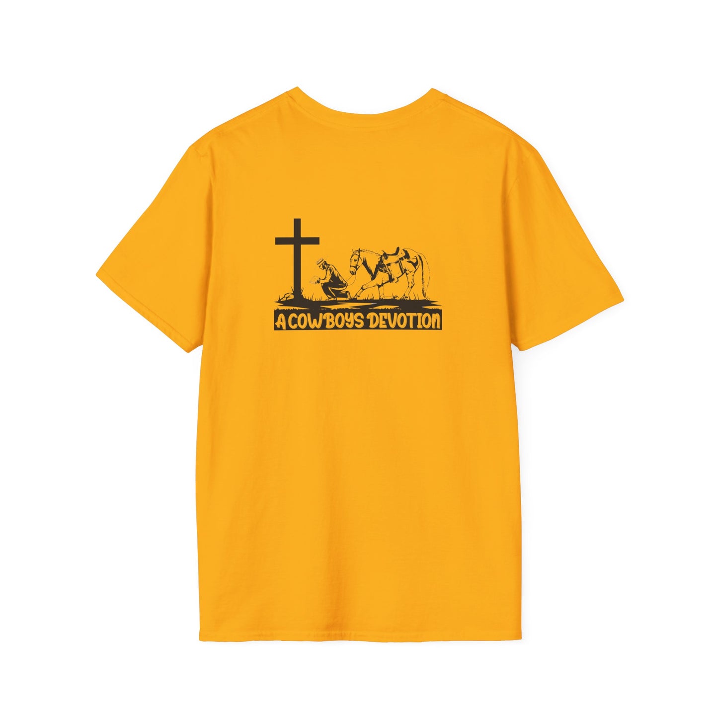 A Cowboy's Devotion (Light Colored Tee)